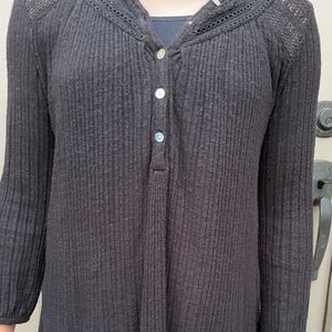 Lucky Brand Black Blouse